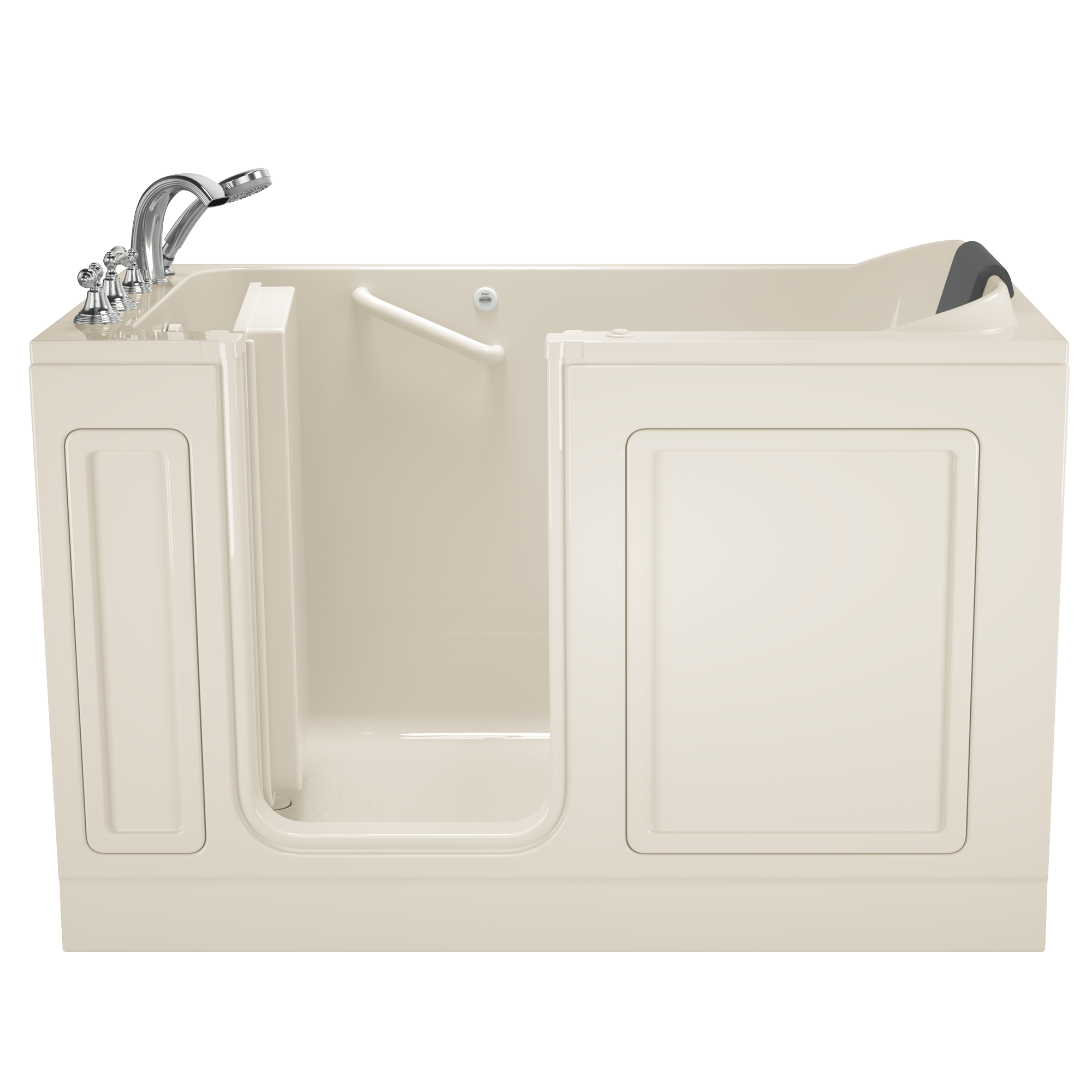 Acrylic Luxury Series 32 x 60 -Inch Walk-in Tub With Whirlpool System - Left-Hand Drain With Faucet
